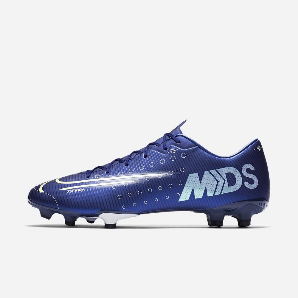 Crampon De Foot Nike Mercurial Vapor 13 Academy MDS MG Bleu 1765-089 Blue Void/White/Black/Barely Volt Femme | ULU-95378820